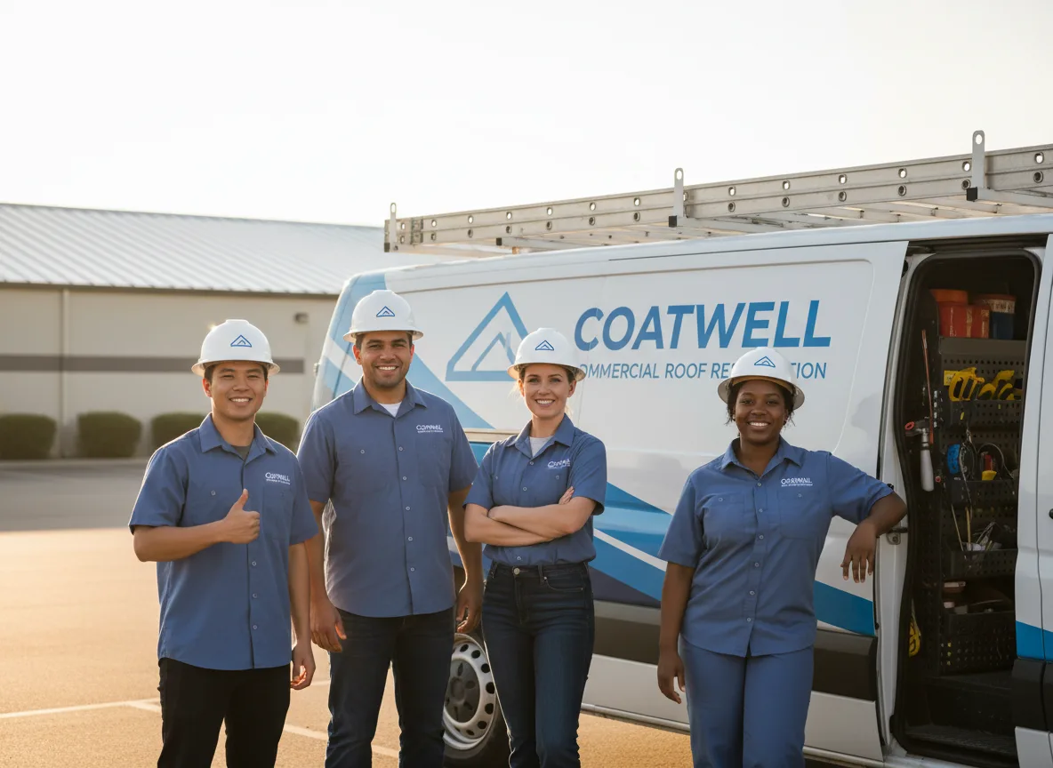 Commercial roof coating company in Hurley, MO